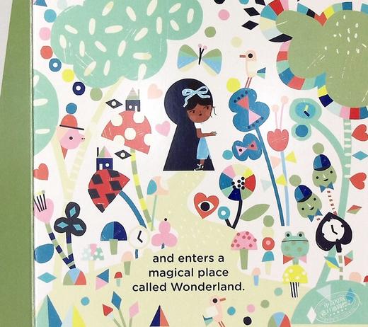 【中商原版】Bedtime Classics：Alice'S Adventures In Wonderland	睡前文学：爱丽斯梦游仙境 纸板书 英文原版 0-2岁 商品图3