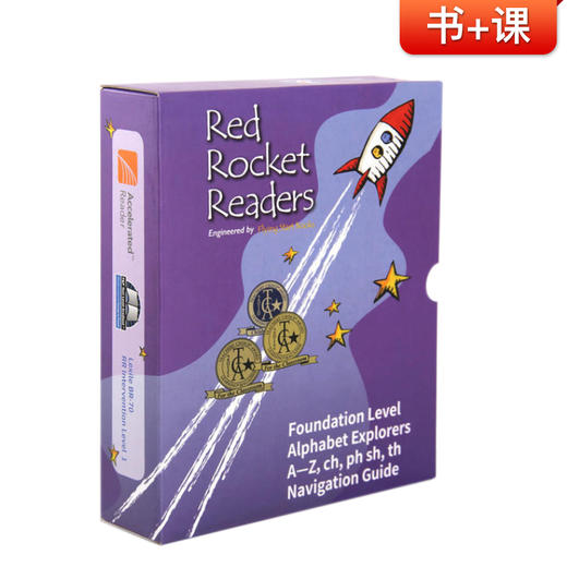 Let's play with letters 字母营+ 红火箭Alphabet Explorers（30本读物+1本指导手册） 【赠送30节学习陪伴营】 商品图0