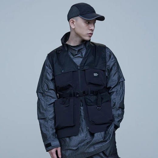 Steppyplus X WISDOM Multi-Pockets Vest多功能机能钓鱼马甲 商品图1