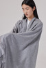  水波纹交织斜纹羊绒披毯 SJF92P601N 商品缩略图3