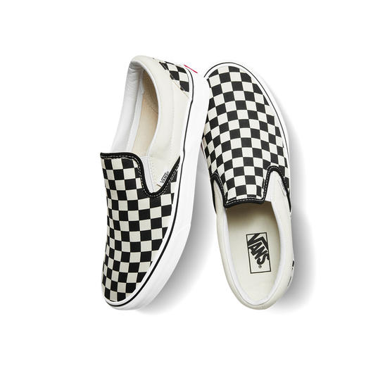 Vans范斯官方 黑白棋盘格一脚蹬男鞋女鞋Slip-On低帮潮帆布鞋 VN-0EYEBWW 商品图4