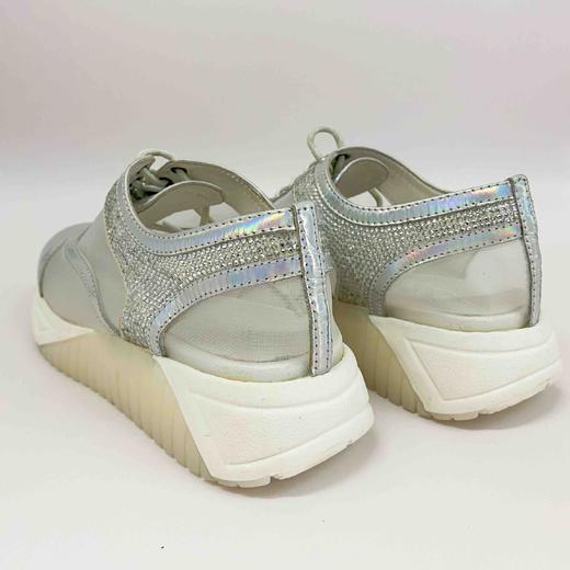 LFGJ 0320 网纱拼接炫彩牛气系带休闲单鞋 商品图3