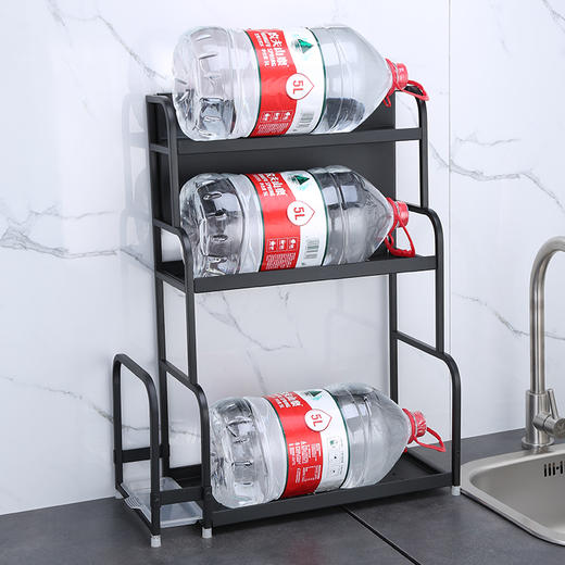 【特价】不锈钢厨房置物架小型架多功能台面收纳小调味品调料架子 商品图4