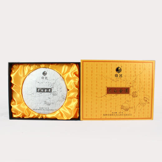 茶白金黄2014年白茶饼 商品图4