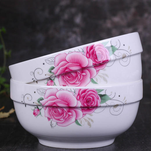 【景德镇餐具】陶瓷家用大号加厚吃饭碗泡面碗大碗酸菜鱼盆餐饮用具 商品图3