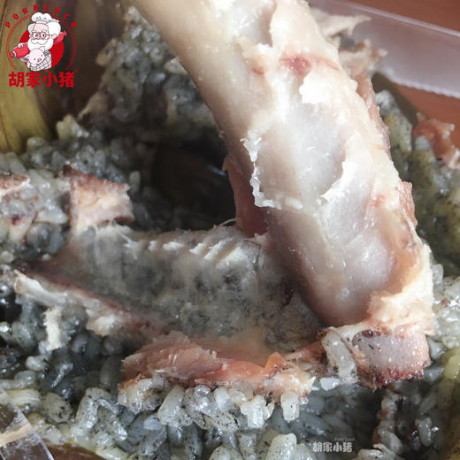 【胡家小猪】300克【排骨粽】布依苗族手工传承 内含糯谷草 商品图7