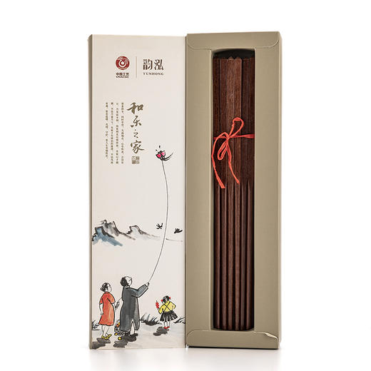 家用简原木色筷子十双装0022 商品图0