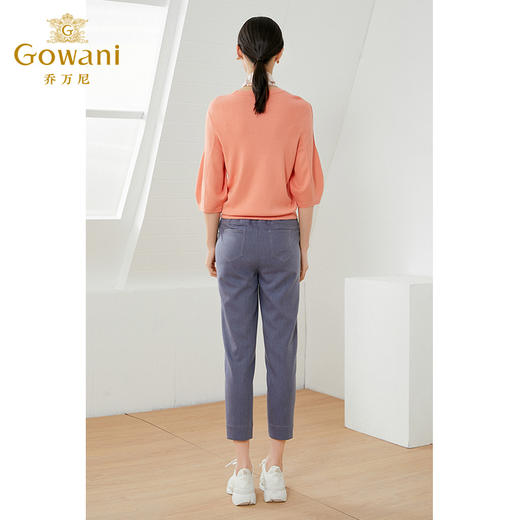 【两色可选】乔万尼女针织衫新款春季薄款七分袖宽松EI1M940 商品图3