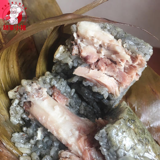 【胡家小猪】300克【排骨粽】布依苗族手工传承 内含糯谷草 商品图4