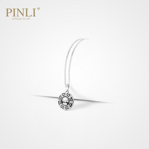 PINLI品立2021潮牌街头男不锈钢嘻哈吊坠项链饰品首饰D212628379 商品图0