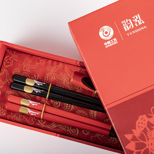 月兔筷两双两架礼盒装144 商品图1