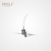 PINLI品立2021不锈钢猫头鹰吊坠项链首饰嘻哈街头男潮D212628376 商品缩略图0