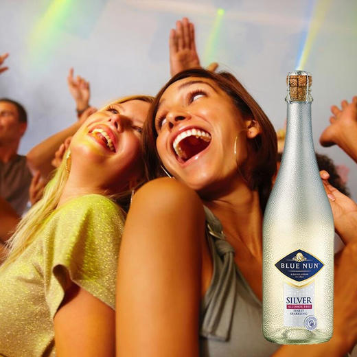 蓝仙姑银牌脱醇起泡葡萄酒750ml/012655 口感清爽适合各种场合各种聚会 商品图0