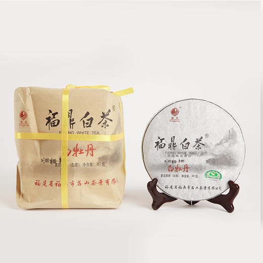 太姥山韵·福鼎白茶饼2012年白牡丹357g  成箱规格：4提共28饼 商品图4