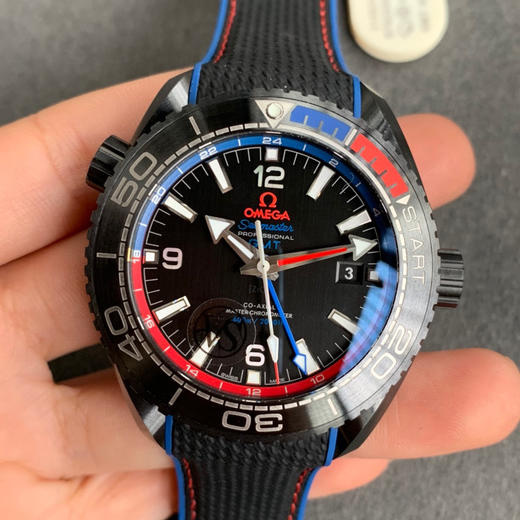 VS欧米茄OMEGA 压轴之作！全黑陶瓷海马海洋宇宙600米 "深海之黑" —新西兰酋队长 不怕刮花 不怕旧！ 商品图1
