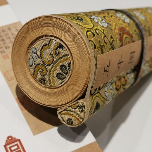 《五牛图》丝绸画卷 商品图10