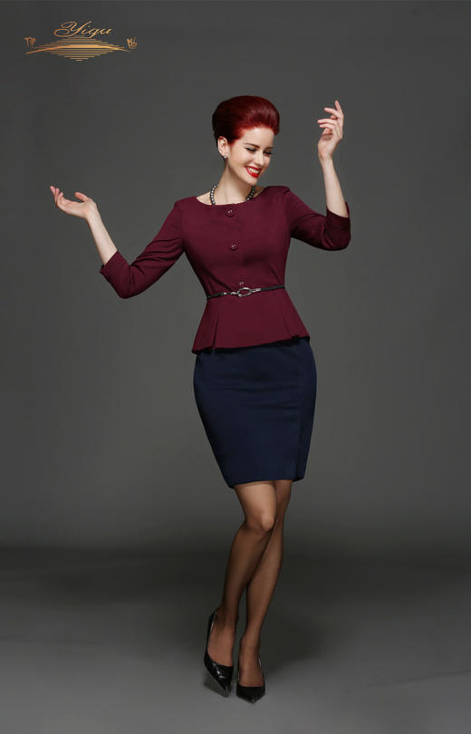 【特惠】YIQU丨“梦想之旅”连身裙（红与蓝·含60%棉）PT 商品图0