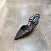 L FGJ 5806 时尚尖头中后空跟鞋女凉鞋 商品缩略图6