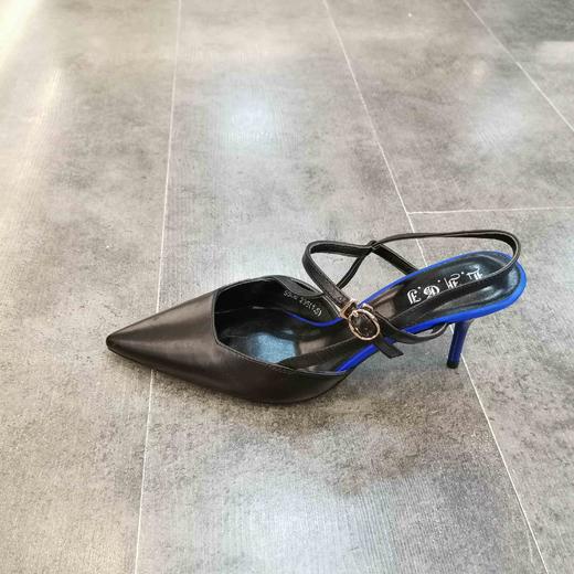 L FGJ 5806 时尚尖头中后空跟鞋女凉鞋 商品图7