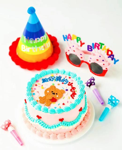1027CAKE |  手绘蛋糕 ins风  小熊 商品图0