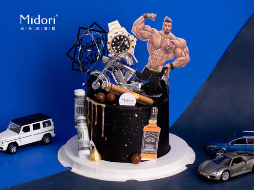 机车与猛男 | 黑色 霸气 巧克力-男神肌肉- 低糖处理无添加 商品图2