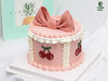 翻糖蝴蝶结复古裱花蛋糕 商品缩略图1