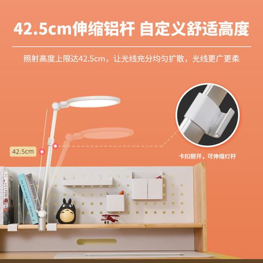 【孩视宝】书桌可调节夹灯TS03 商品图6