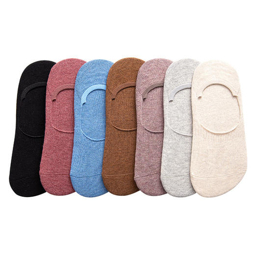 女士春季夏季船袜 78%新疆棉 隐形防滑无骨缝女士短袜 柔软舒适不掉跟 吸汗透气 独立包装 商品图4