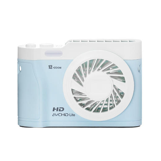 【抖音网红手持风扇】爆款照相机风扇外出挂脖风扇 充电便携USB办公室风扇 商品图3