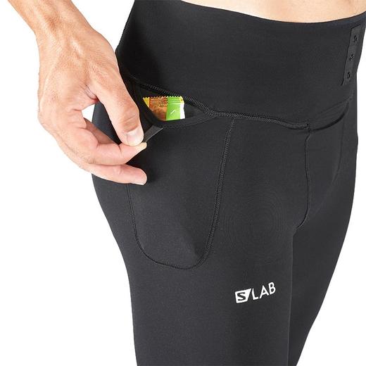 Salomon萨洛蒙 20春夏新品 男户外越野跑紧身裤 S-LAB NSO MID 商品图4