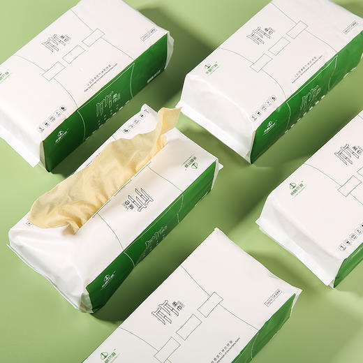 亲棉竹麻 【开春特惠：79元/4包】全竹浆纤维本色洗脸巾 竹醌抑菌防螨 食品级认证 敏感肌婴儿可用 无荧光剂无染色 商品图2