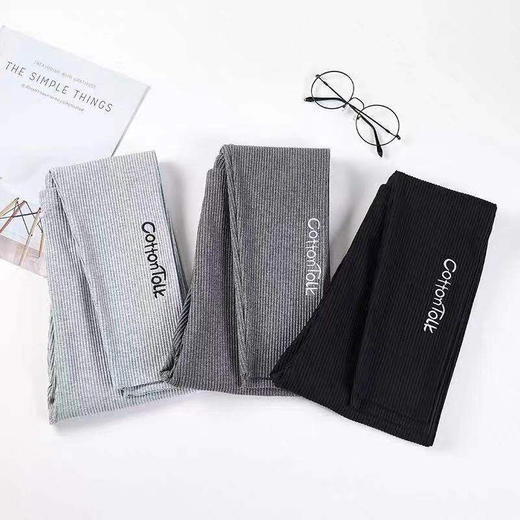 螺纹打底裤女字母刺绣紧身外穿打底都可xz3613   xz3615 商品图2