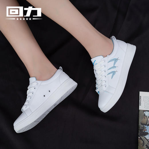 回力女鞋小白鞋2023年新款春季百搭平底休闲运动板鞋鞋子女 商品图7