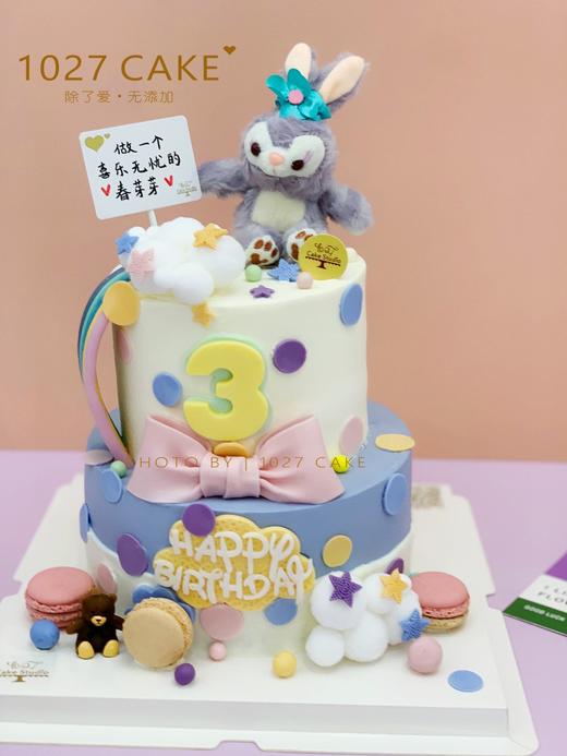 1027CAKE |  翻糖蛋糕 星黛露 双层 少女心 商品图2