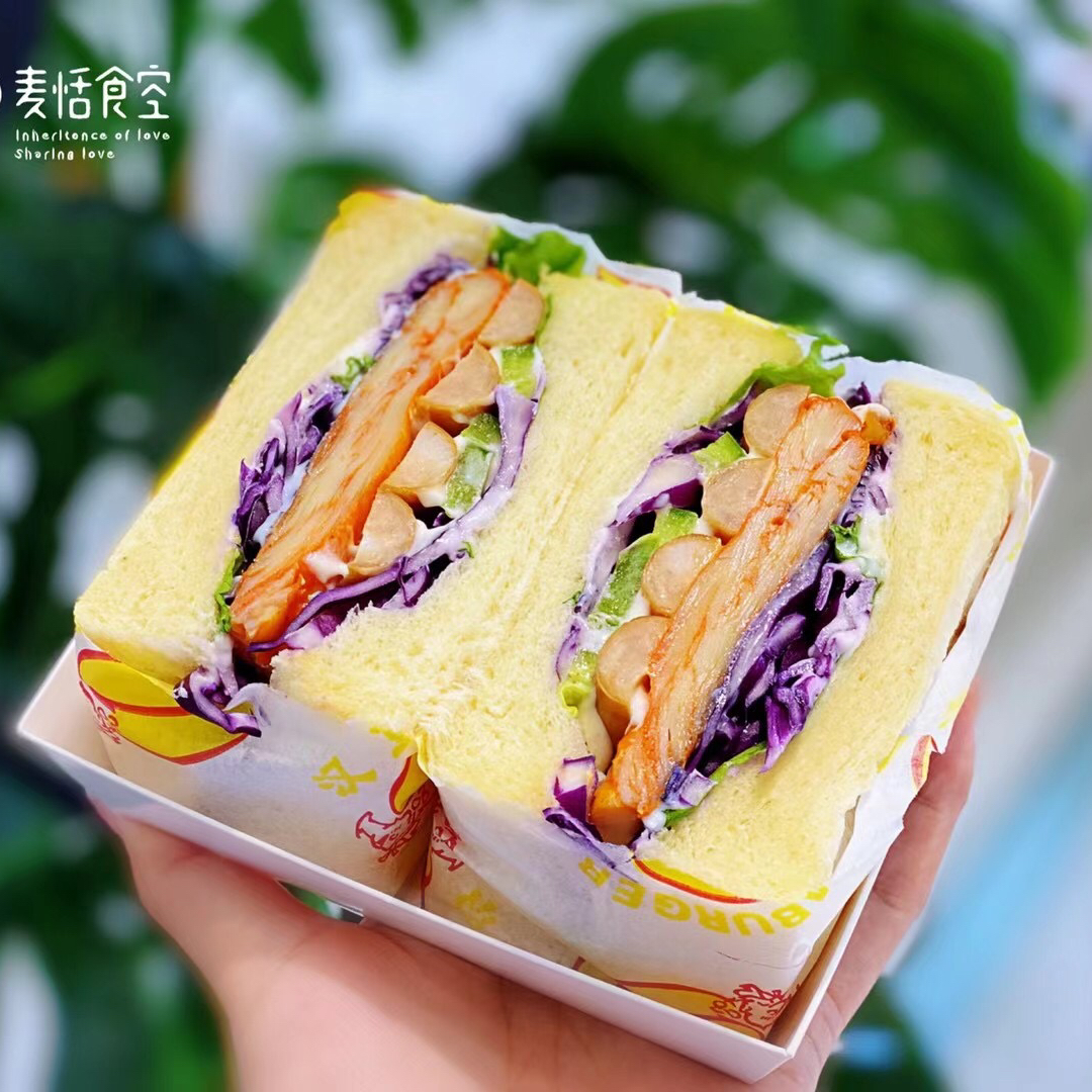 鸡肉火腿三明治（保质期1天）