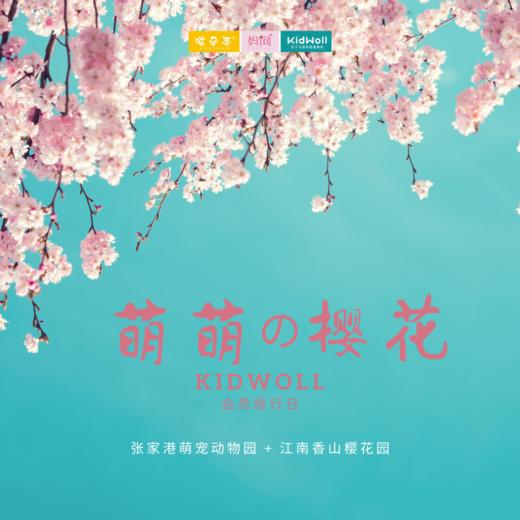 KidWoll会员旅行日 | 萌萌の樱花 4/5 张家港香山 /// 樱花烂漫时，带着孩子一起去体验萌宠的萌、赏樱花的烂漫，解锁限量版春天！ 商品图0