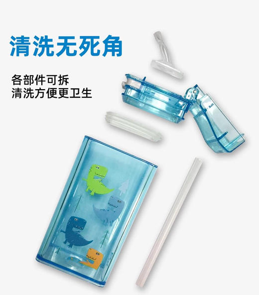 加拿大Precidio Drink in the Box儿童吸管杯幼儿水杯 小学生果汁盒 吸管杯 冷饮杯 商品图7