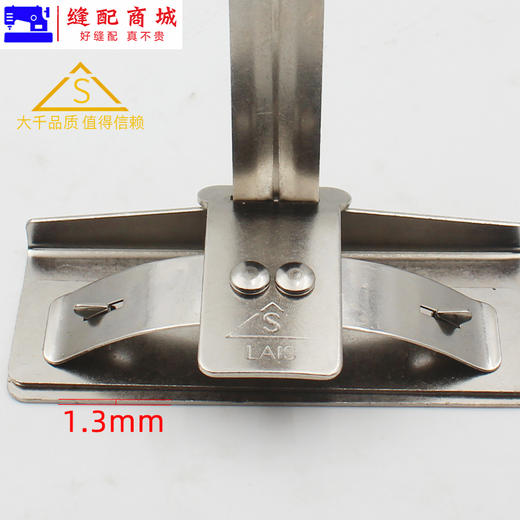 精品夹布器  裁剪床布夹布器大千品牌 固定面料裁剪房裁剪时夹布用的夹子布夹压铁 商品图5