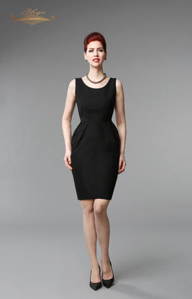 【特惠】YIQU |“持久魅力”背心裙（黑色·含9%毛）PT