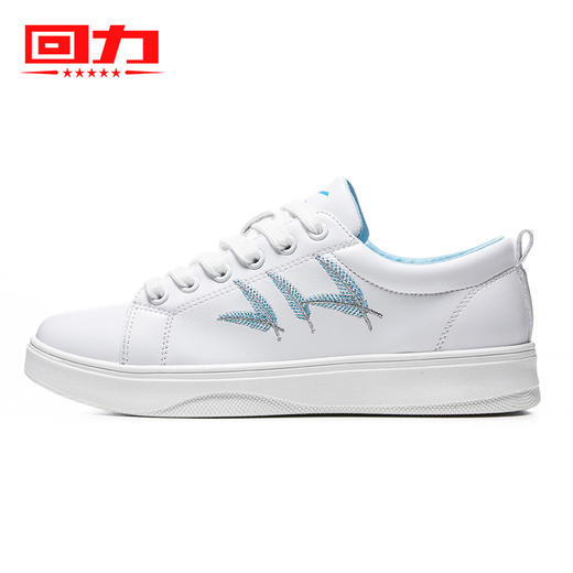 回力女鞋小白鞋2023年新款春季百搭平底休闲运动板鞋鞋子女 商品图2