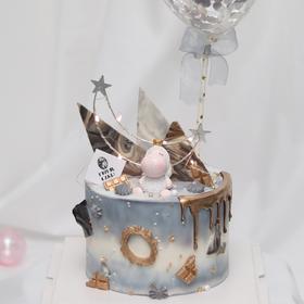 ins风男款白羊座蛋糕