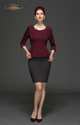 【特惠】YIQU丨“梦幻之旅”连身裙（红与灰·含60%棉）PT