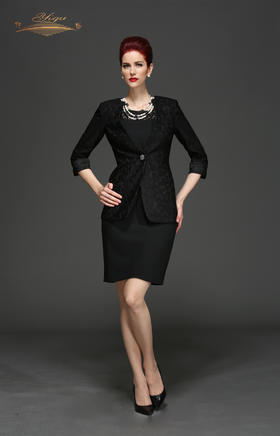 【特惠】YIQU丨“浓情万缕”西装上衣（高贵黑）PT