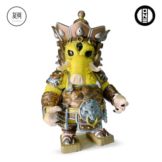 现货 壹工坊 極不象 ULTRA TRINITY 黄色 搪胶 摆件 潮玩 商品图1