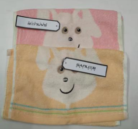 三利灵动小狗儿童方巾7052-25*50cm（限富临店）