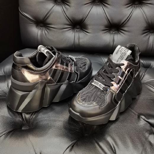 LFGJ 5221 真皮厚底松糕休闲运动百搭抵帮女鞋 商品图7