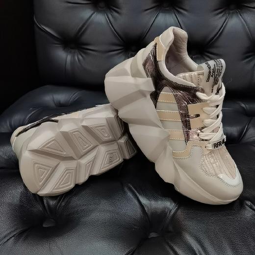 LFGJ 5221 真皮厚底松糕休闲运动百搭抵帮女鞋 商品图3