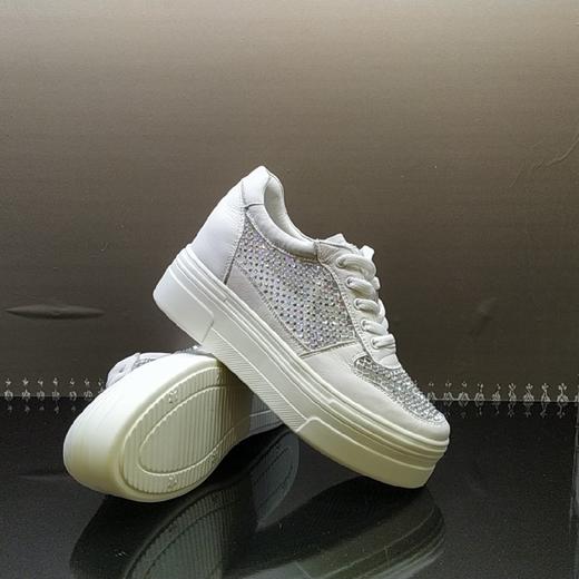 lfgj jeans BD902 夏季时尚休闲网面松糕厚底小白鞋 商品图3