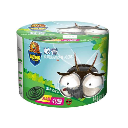 超威蚊香雨后薄荷加大40圈620g 商品图0