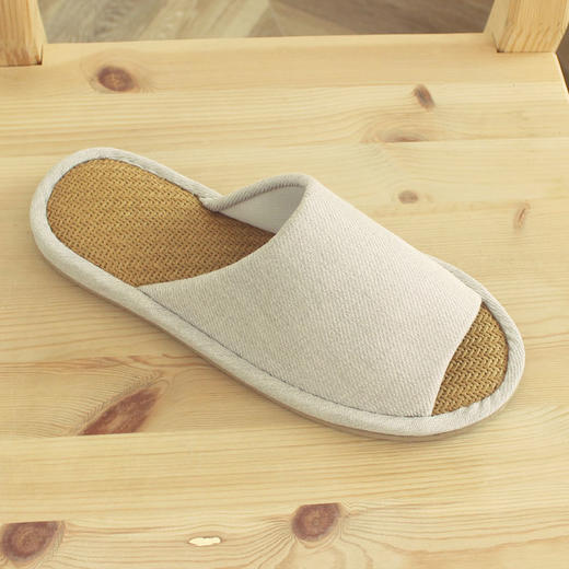 老米优品 /m*ji代工， 舒适度与颜值并存的家居拖鞋！凉席底设计敲级凉快！日式拖鞋 夏季家居地板防水拖鞋，下班回家解放双脚一定要买它！ 商品图11